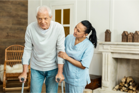 When Seniors Re-Learn To Walk 5 Quick Guidelines for Family Caregivers